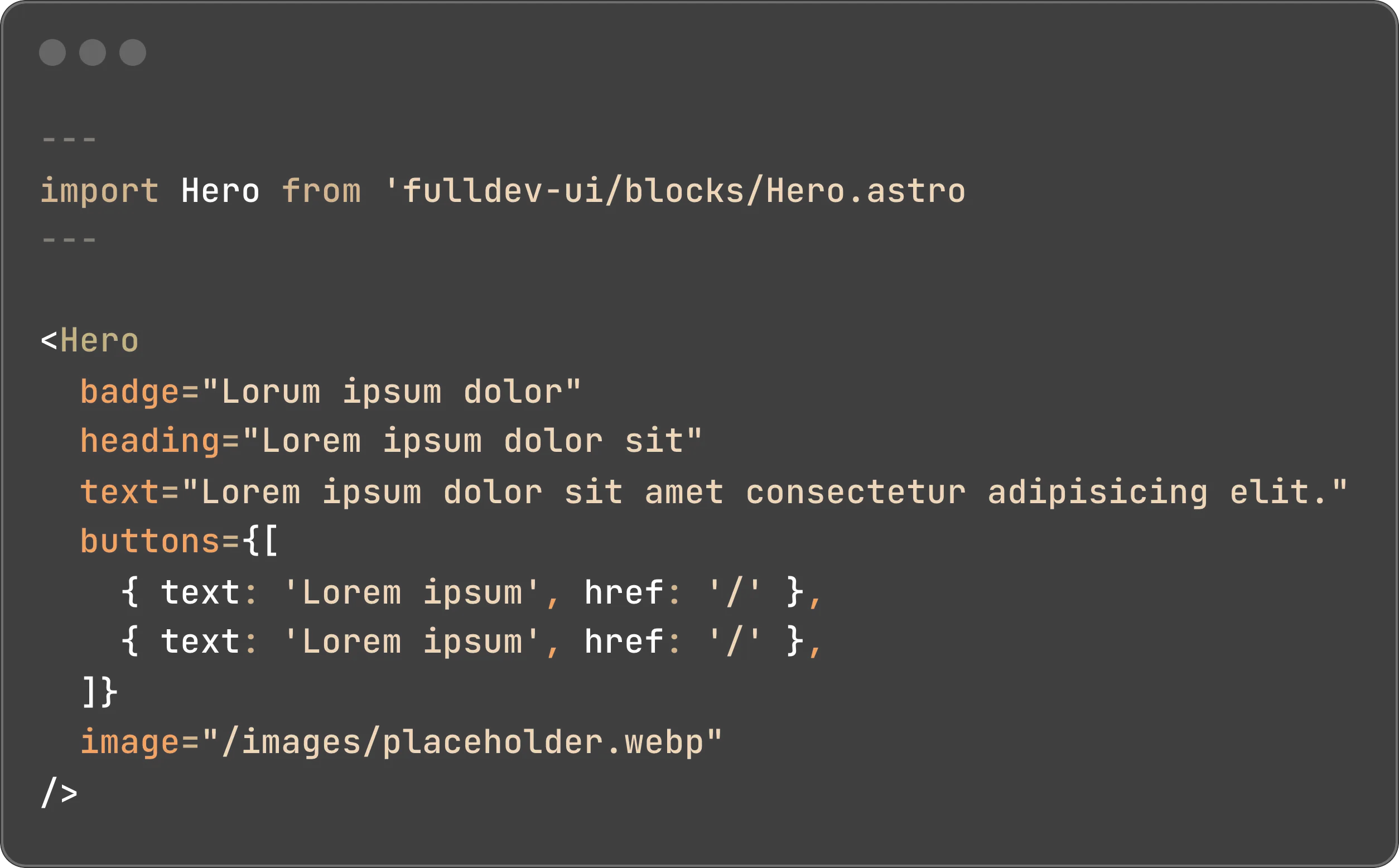 block code HELLO